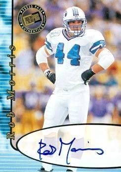 Sports Memorabilia Autograph Warehouse 62279 Rob Morris Autographed Football Card Brigham Young 2000 Press Pass Rookie