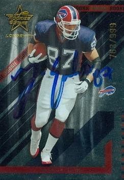 Sports Memorabilia Tim Euhus Autographed Football Card (Buffalo Bills) 2004 Donruss Rookies & Stars No.111