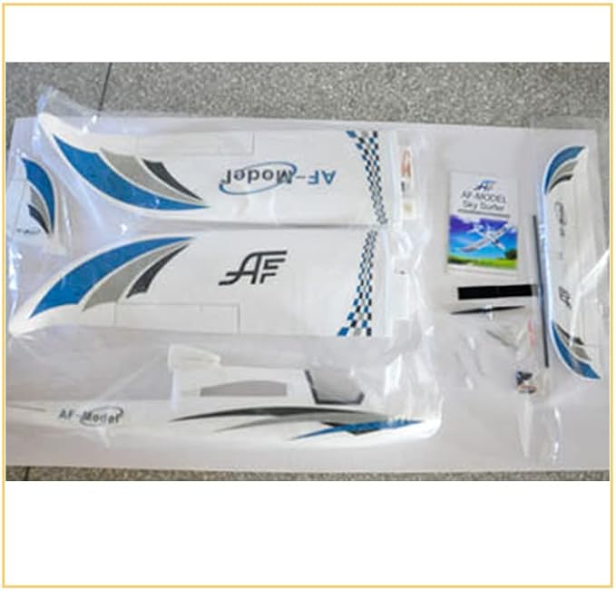 RC Plane Airplane Sky Surfer 1400mm 55inch Wingspan EPO FPV Glider Trainer RC Airplane PNP Version (Blue)