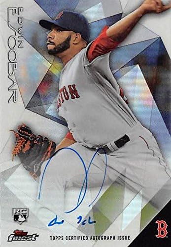 Sports Memorabilia Autograph Warehouse 291423 2105 Bowman Edwin Escobar Autographed No.FA-EE Baseball Card - Boston Red Sox