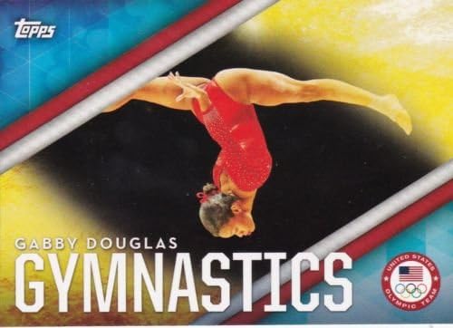 2016 Topps USA Olympic Team-Olympic Disciplines Gabby Douglas- Gymnastics Trading Card- #OD-19 - Shipped in Protective Case
