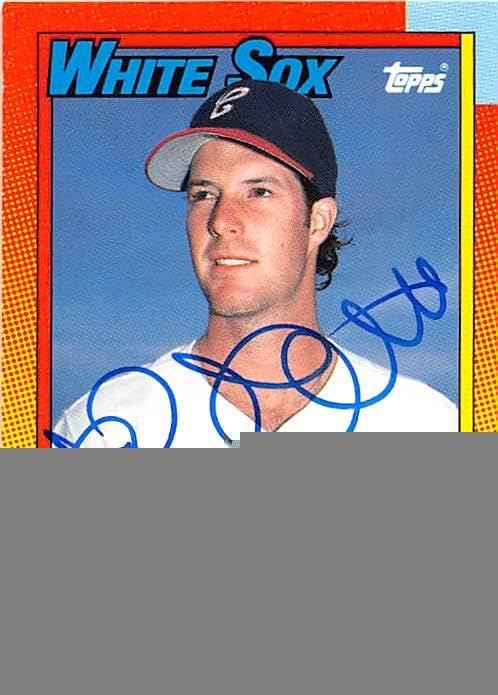 Sports Memorabilia Autograph Warehouse 247163 Jack McDowell Autographed Baseball Card - Chicago White Sox 1990 Topps - No. 71T