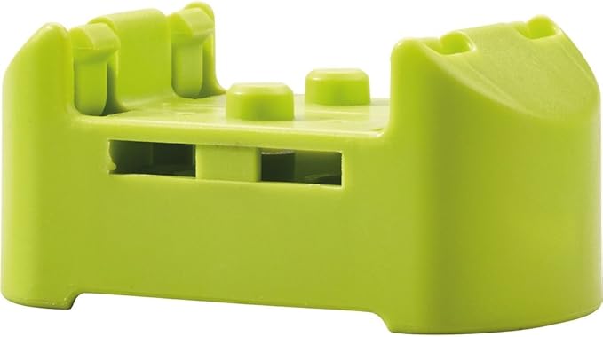 HABA Ball Run Expansion Set Kullerbu Connectors and Base Building Set for Elevated Marble Runs and Tracks - 8 Piece STEM Toys Accessory Set