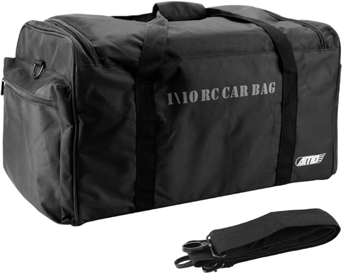GLOBACT RC Car Bag with Bottom Partition for Traxxas TRX4 Axial SCX10 Tamiya CC01 Arrma Mojave 1/8 1/10 RC Crawler Truck Car