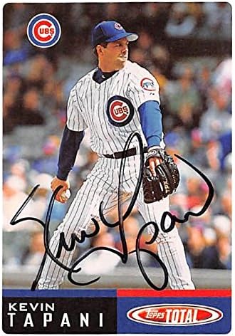 Sports Memorabilia Autograph Warehouse 248516 Kevin Tapani Autographed Baseball Card - Chicago Cubs 2002 Topps Total - No. 553