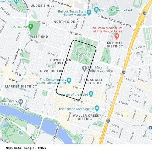 Austin Outdoor Escape Room | Real City Scavenger Hunt | Gifts for Adults & Families | 1-6 Players 2-3 Hours 1.5 Miles Walking Distance