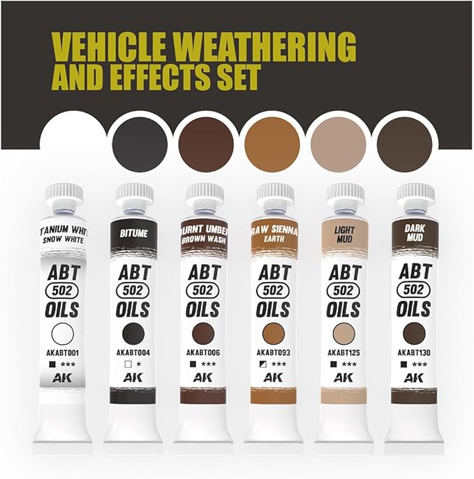 ABTEILUNG 502 Vehicle Weathering & Effects Set 6 x 20ml