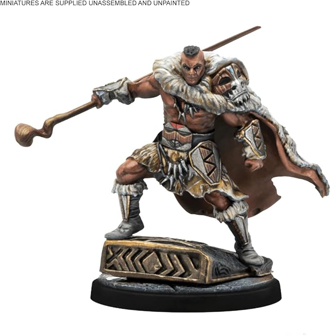 Marvel: Crisis Protocol Klaw & M'Baku CHARACTER PACK - Wakanda's Powerhouse Duo! Tabletop Superhero Game Ages 14+ 2 Players 90 Minute Playtime Made by Atomic Mass Games