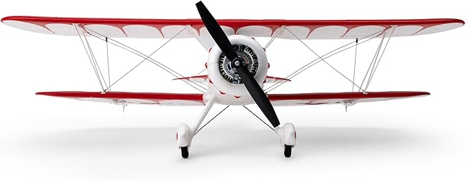 E-flite RC Airplane UMX WACO White BNF Basic Transmitter Battery and Charger Not Included with AS3X & Safe EFLU53550