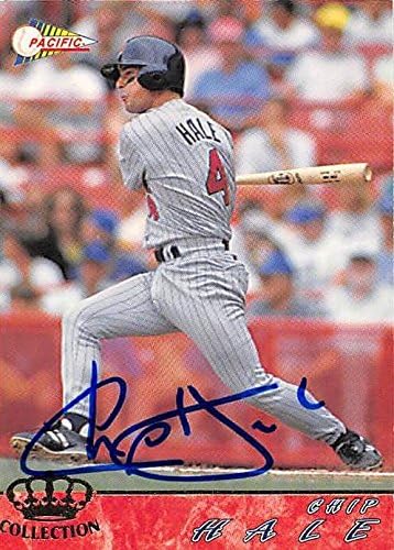 Sports Memorabilia Autograph Warehouse 245628 Chip Hale Autographed Baseball Card - Minnesota Twins 1994 Pacific Collection - No. 353