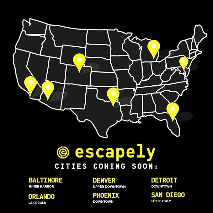 Denver Outdoor Escape Room | Upper Downtown Scavenger Hunt | Gifts for Adults & Families | 1-6 Players 2-3 Hours 1.5 Miles Walking Distance