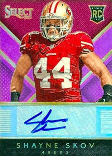 Sports Memorabilia Autograph Warehouse 249528 Shayne Skov Autographed Football Card - San Francisco 49ers Stanford 2014 Panini Select - No. RA-SS Rookie