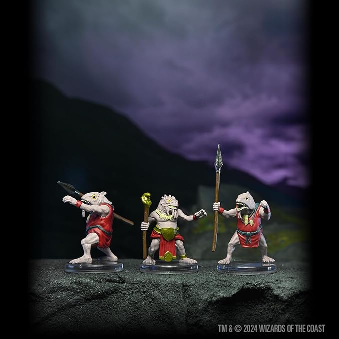 WizKids D&D Icons of the Realms: Kuo-TOA Warband