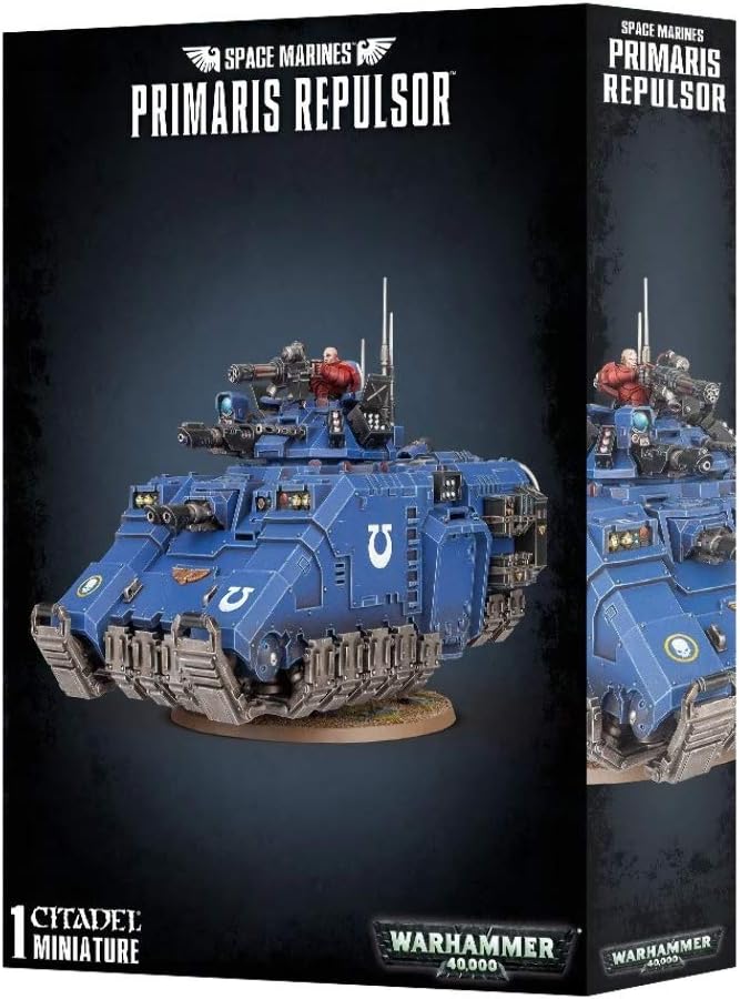Games Workshop 99120101192 Space Marines Primaris Repulsor Plastic Kit Black