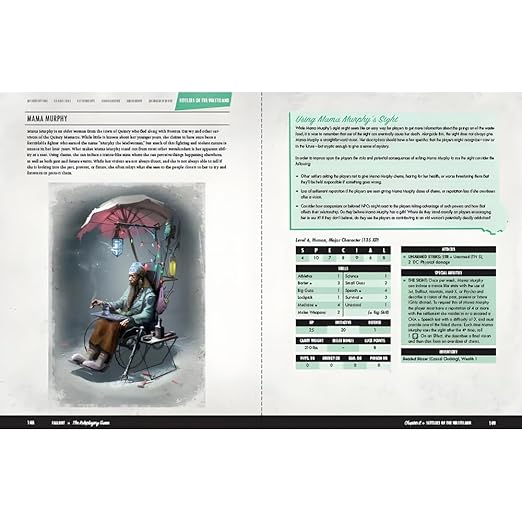 Modiphius: Fallout: The Roleplaying Game Settler's Guide Book - Expansion Hardcover RPG Book Content for Players & Gamemasters 192 Pages