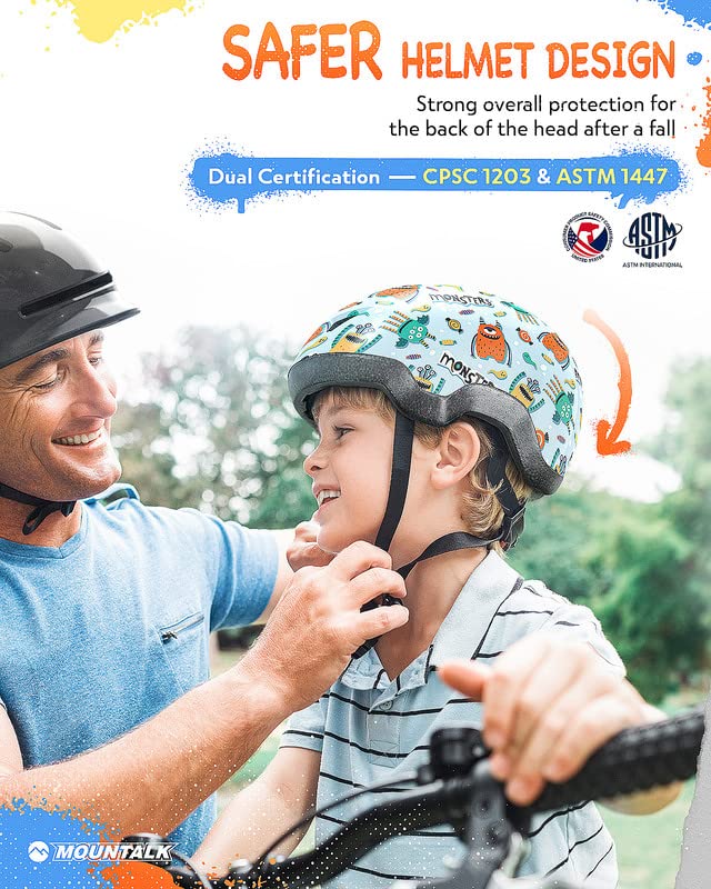 Toddler Bike Helmet for Boys and Girls, Adjustable Kids Helmets from Infant/Baby to Children, 1/2/3/4/5/6/7/8 Years Old (Unicorn,XS)
