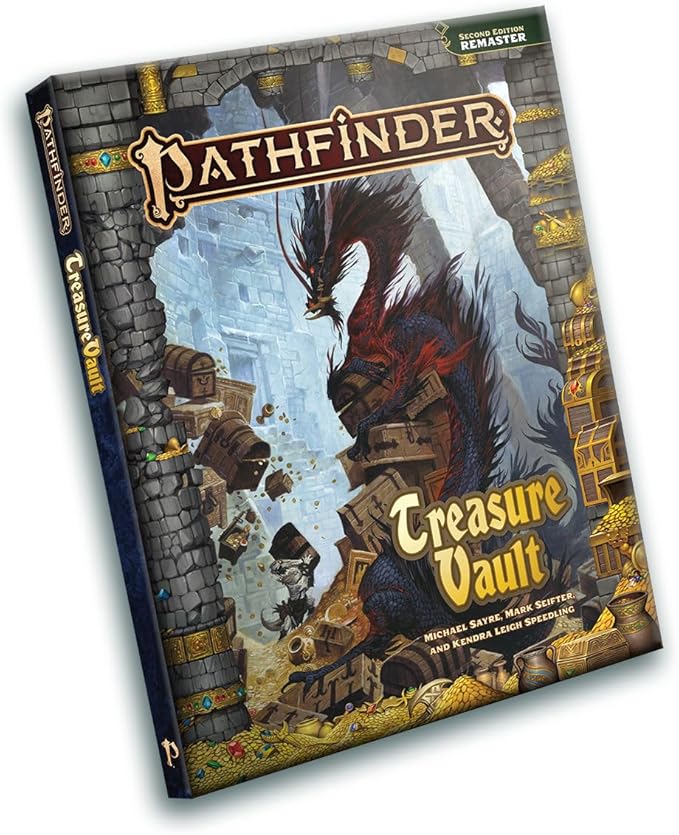 Pathfinder Treasure Vault Pocket Edition - Remastered 224 Pages | Nearly 600 Items | Second Edition RPG Equipment Guide | Portable Softcover