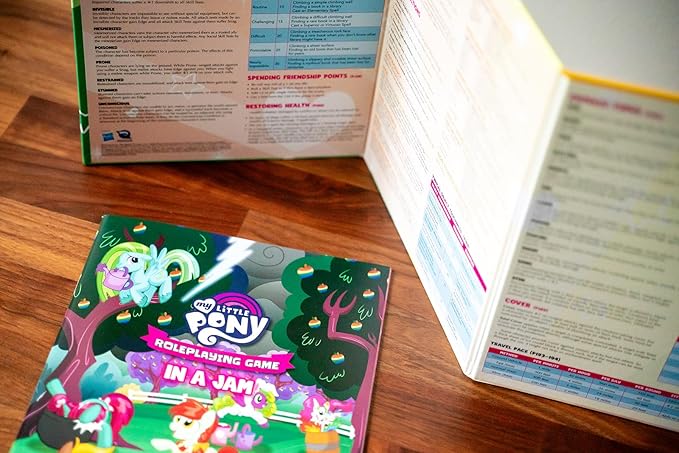 Renegade Game Studios My Little Pony Tabletop Roleplaying Game: in a Jam Adventure Starter Set with GM Screen