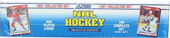1991-92 Score Hockey Canadian Bilingual Edition Factory Sealed Set Complete 660