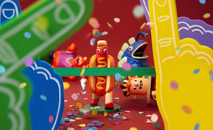 Hot Streak Party Game – Fast Loud and Wild Mascot Racing & Betting