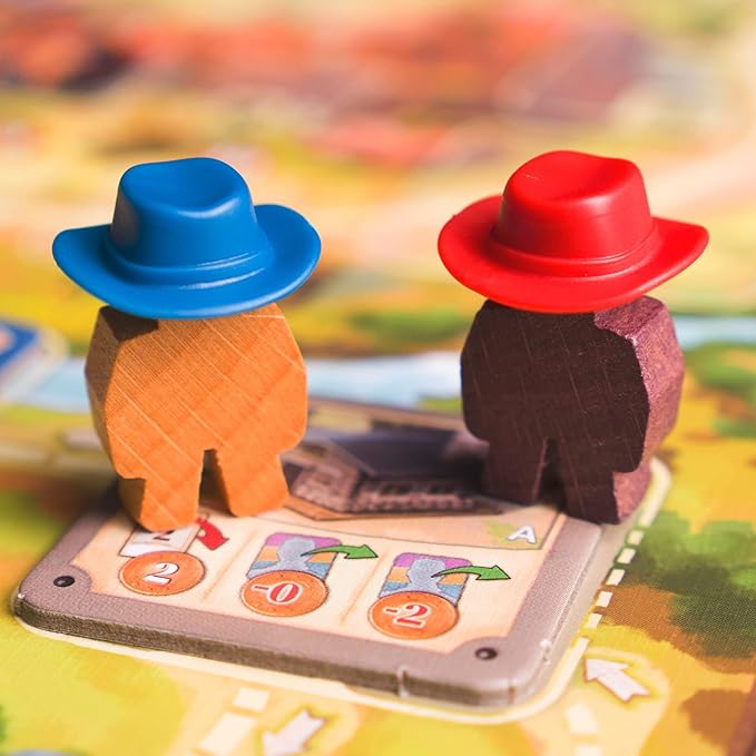 Asmodee Great Western Trail 2nd Edition Board Game - Epic Strategy Board Game for Ranchers and Adventurers Family Game for Kids & Adults Ages 12+ 1-4 Players 75-150 Min Playtime