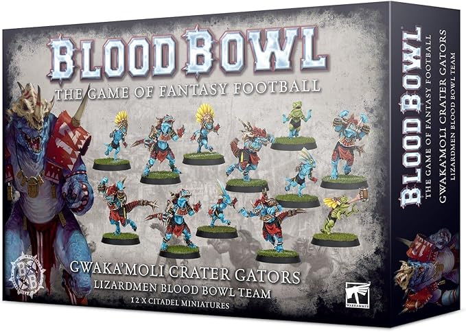 Games Workshop Blood Bowl - Gwaka'moli Crater Gators