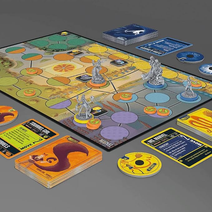 Unmatched: Marvel - Teen Spirit - Strategy Fighting Superhero Game for Family Teens & Adults by Restoration Games