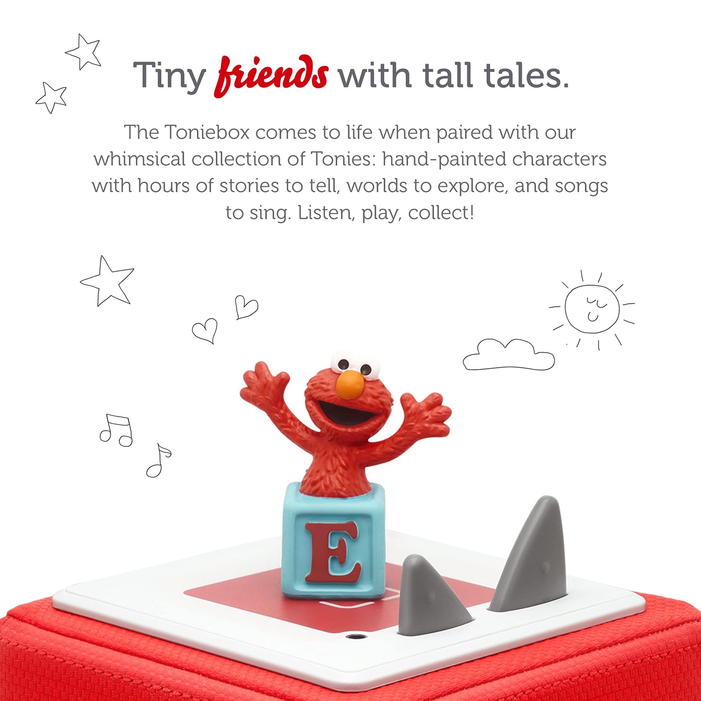 Tonies Elmo Audio Toy Figurine from Sesame Street