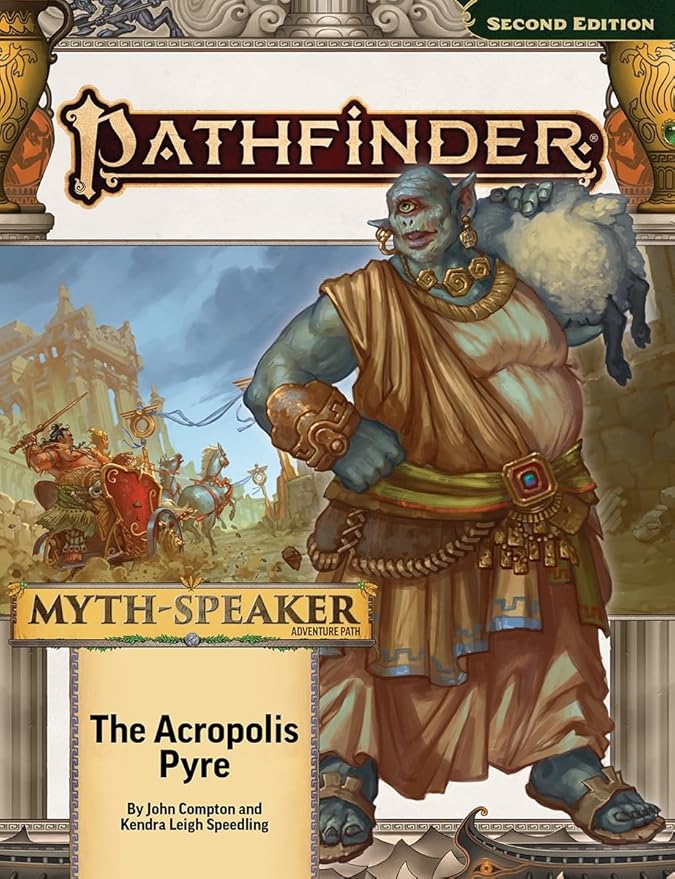 Pathfinder Adventure Path: The Acropolis Pyre - Myth-Speaker Campaign Book 1 of 3 for Tabletop RPG Gaming Adventures