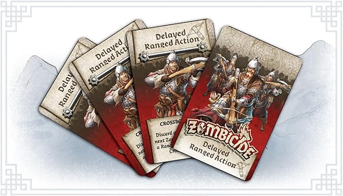 Zombicide White Death: Crossfire Pack - Add New Guards & Zombies to Your Games! Cooperative Strategy Game with Tabletop Miniatures Ages 14+ 1-6 Players 1 Hour Playtime Made by CMON