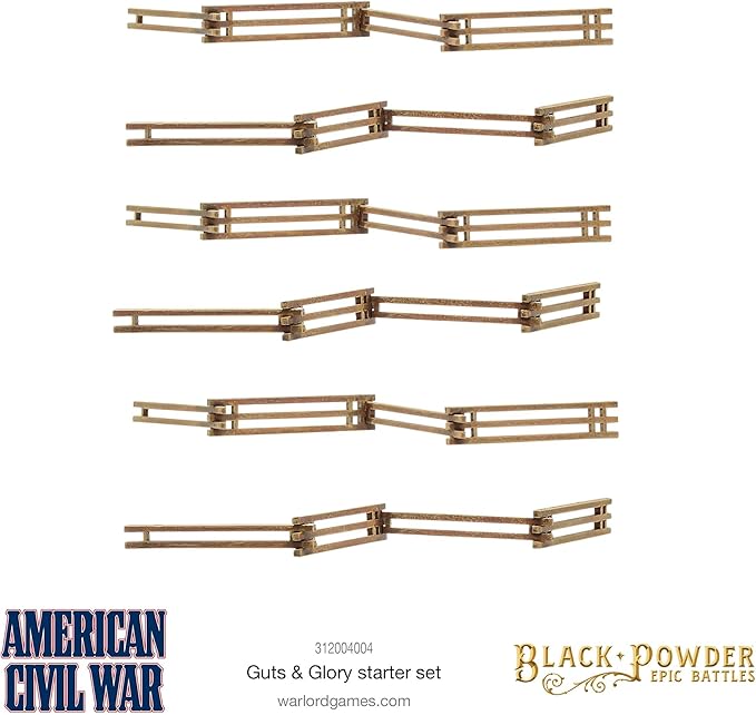 Warlord Games Black Powder Epic Battles: American Civil War Guts & Glory Starter Set Military Table Top Wargaming Plastic Model Kit 312004004