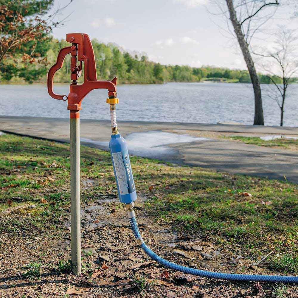 Camco Flexible Hose Protector-Eliminates Hose Crimping and Straining at Faucets and Water Connections, Creates Hose Flexibility (22703)