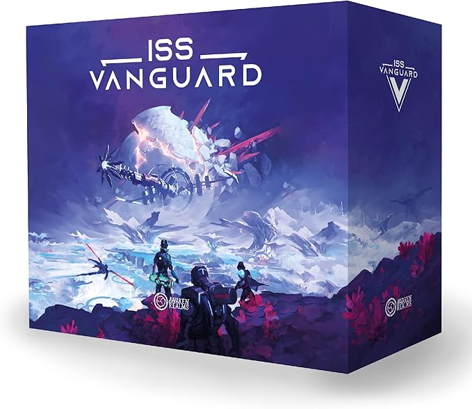 Awaken Realms ISS Vanguard Board Game - Explore Space in a Cooperative Sci-Fi Strategy Game Thrilling Adventure for Teens & Adults Ages 14+1-4 Players 90-120 Minute Playtime