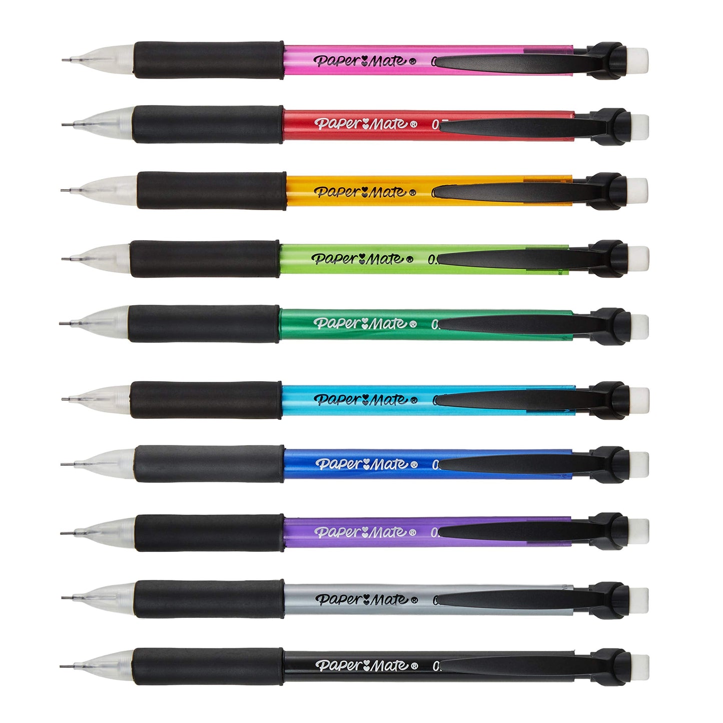 Paper Mate Mechanical Pencils Write Bros. Comfort #2 Pencil with Comfort Grip Great for Long Writing Tasks 0.7mm 12 Count