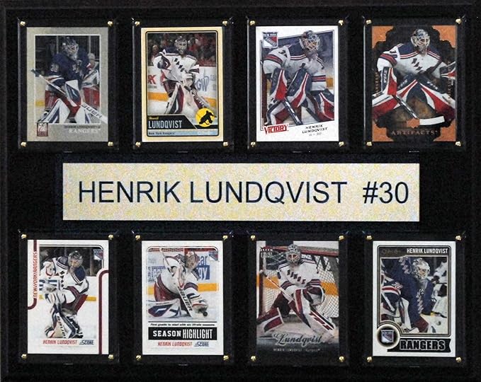 C&I Collectables NHL Mens 8-Card Plaque