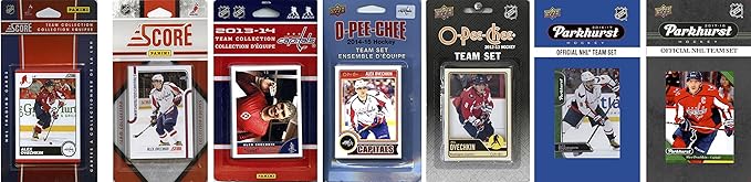 NHL Washington Capitals CAPITALS717TS Men's sports related trading cards Brown One Size