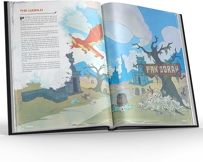 Bunkers & Badasses RPG: Sourcebook - Deluxe Edition - Box Loaded W/ Book Miniatures GM Screen & More Official Borderlands License