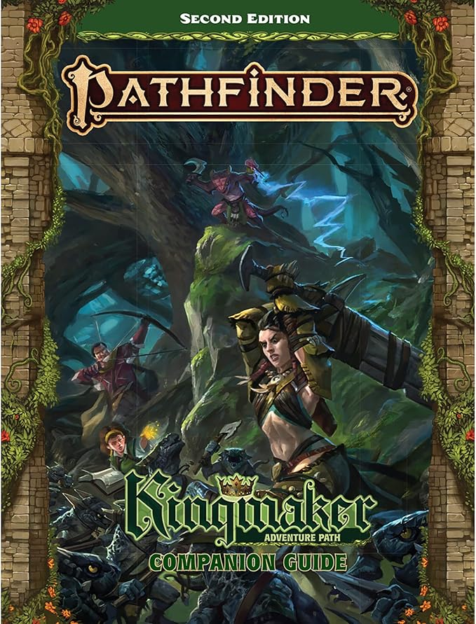 Pathfinder Kingmaker Companion Guide - 7 Detailed NPCs Camping Rules & Weather Systems for Tabletop RPG