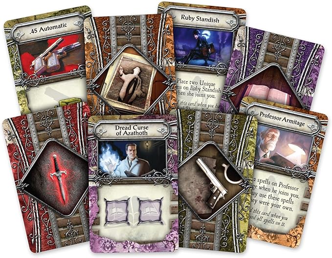 Elder Sign Board Game - Supernatural Intrigue Cooperative Dice Adventure! Horror Mystery Game Ages 14+ 1-8 Players 1-2 Hour Playtime Made by Fantasy Flight Games