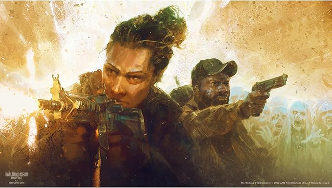 Free League Publishing The Walking Dead Universe RPG Core Rules Fantasy Horror Adventure Roleplaying Hardback RPG Book Adults Teens Ages 16+