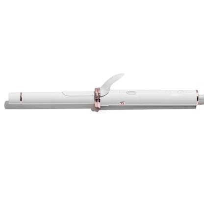 T3 CurlWrap Automatic Rotating Curling Iron with Longer Barrel, 2 Timer Settings, 9 Heat Settings, Auto-Rotating Ceramic Barrel and Ion Generator for Fast, Easy Curls and Waves on All Hair Types