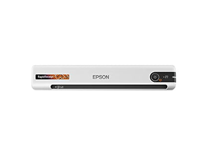 Epson RapidReceipt RR-60 Mobile Color Receipt & Document Scanner with ScanSmart AI PRO Receipt Management & PDF Software for PC & Mac