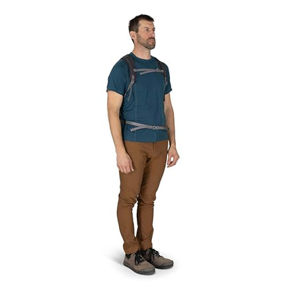 Osprey Daylite Plus Commuter Backpack - Lightweight, Everyday Pack with Laptop Sleeve and Water Bottle Pockets - Ideal for Work, School, and Travel with Versatile Storage, Cascade Blue/Latte Brown