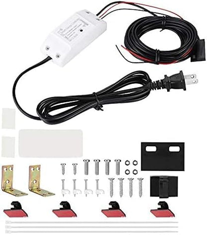 Smart WiFi Garage Door Opener Remote Controller, Smartphone App Control, Compatible with Alexa, Google Assistant and IFTTT, No Hub Required