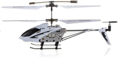 Syma S107G 3 Channel RC Helicopter with Gyro White and silver
