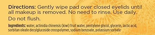 Burt's Bees Eye Makeup Remover Pads, 35 Count