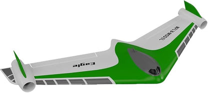 Eagle Twin 40mm EDF Flying Wing with Gyro RC Airplane RC Racing Aircraft PNP (Transmitter Receiver or Battery not Included) (Green)