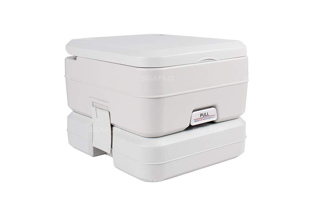 SEAFLO Portable Toilet for Marine, RV, Camping and Boat (2.6 Gallon)