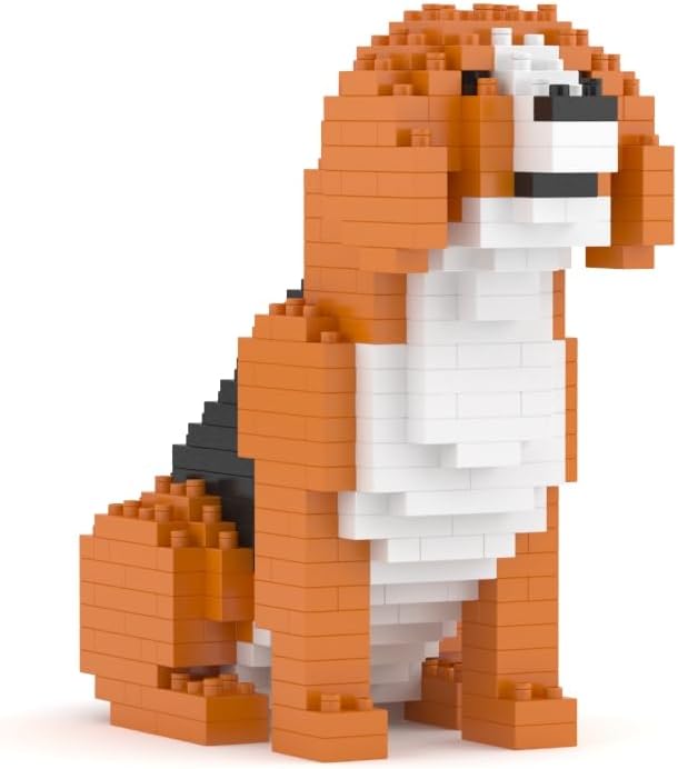 JEKCA Beagle Mini 01S | Mini Dog Plastic Building Blocks | Age 14+