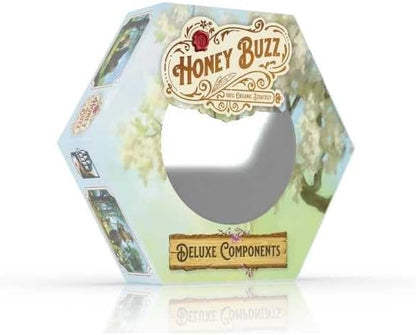Honey Buzz Deluxe Component Pack – Premium Upgrade Kit for Honey Buzz Board Game | Enhanced Tokens Components &amp Table Presence (Ages 10+ 1–4 Players 45–90 Minutes)